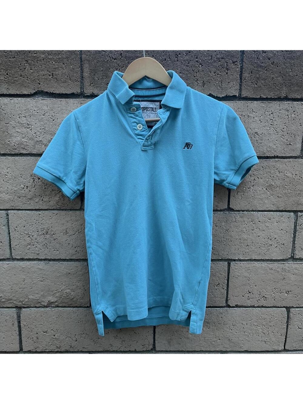 Vintage teal Abercrombie baby polo | size XS